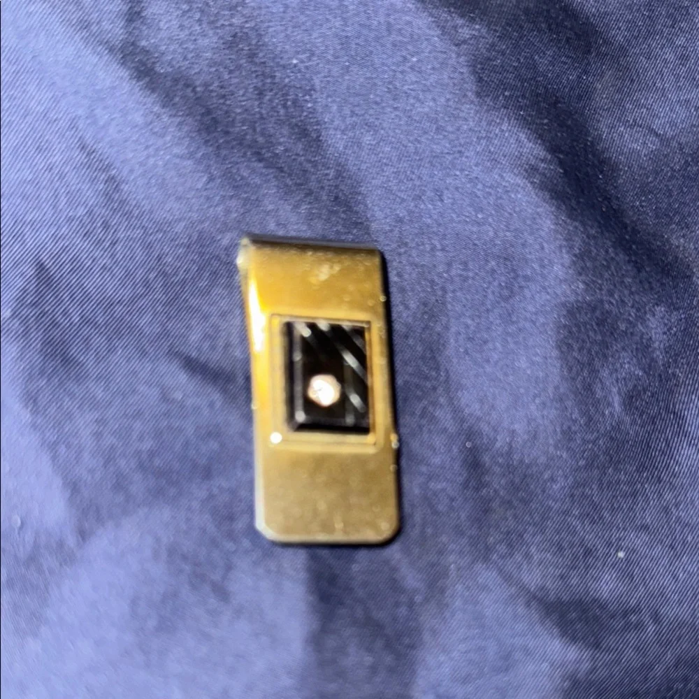 Gold and Black Clip Accessory